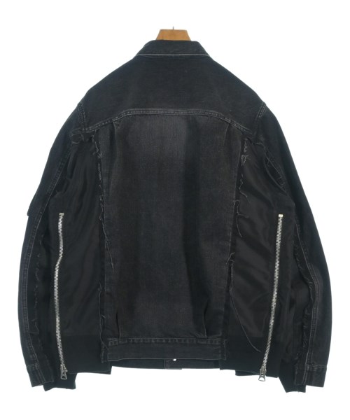 sacai（サカイ）デニムジャケット 黒 サイズ:3(L位) メンズ/2200693949084