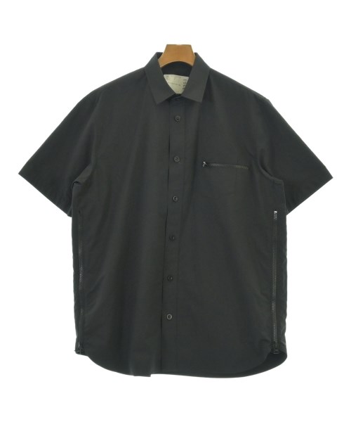 sacai(サカイ)カジュアルシャツ 黒 サイズ:3(L位)/2200693949190