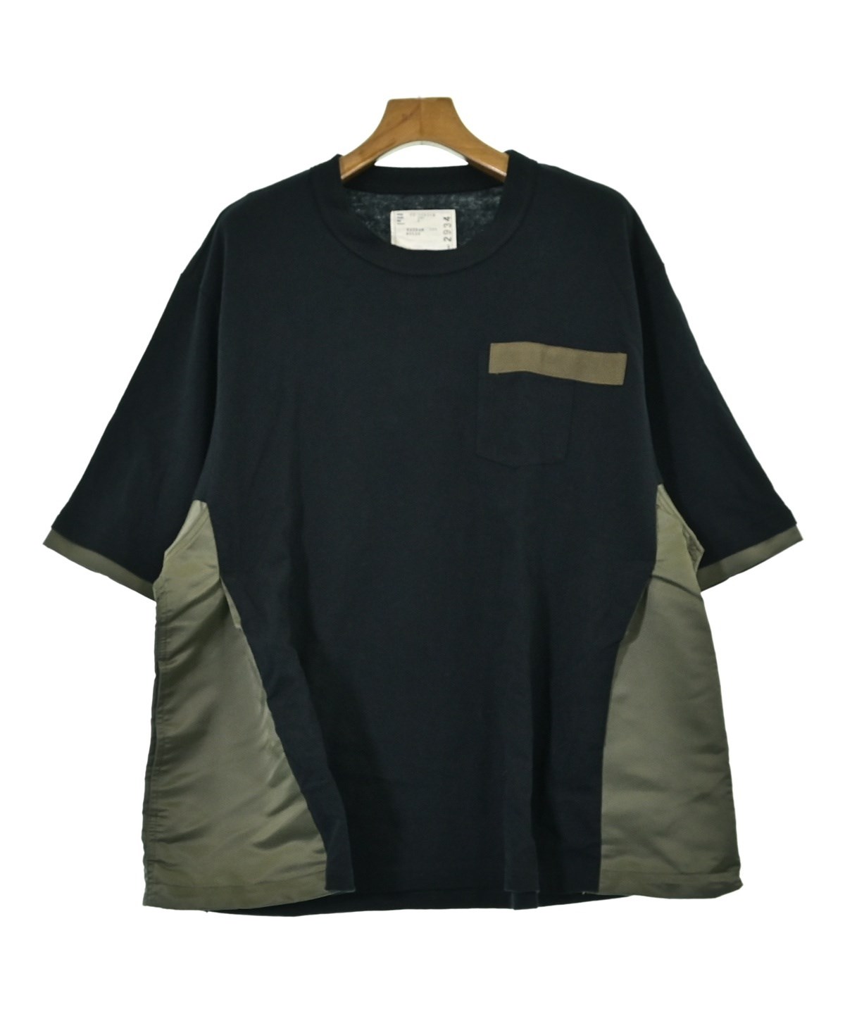 sacai（サカイ）Tシャツ・カットソー 紺 サイズ:4(XL位) メンズ