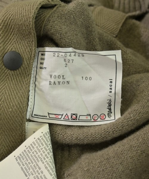 sacai（サカイ）カーディガン 茶 サイズ:2(M位) メンズ/2200695469054