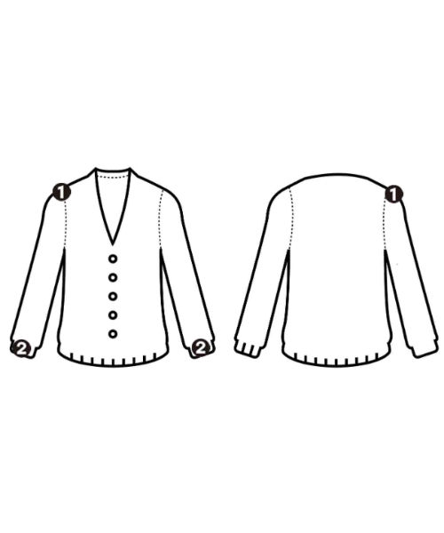 sacai（サカイ）カーディガン 緑 サイズ:3(L位) メンズ/2200692195284