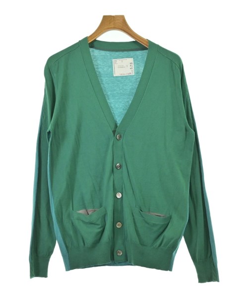 sacai(サカイ)カーディガン 緑 サイズ:3(L位)/2200692195284