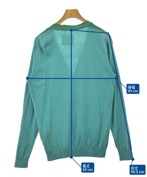 sacai（サカイ）カーディガン 緑 サイズ:3(L位) メンズ/2200692195284