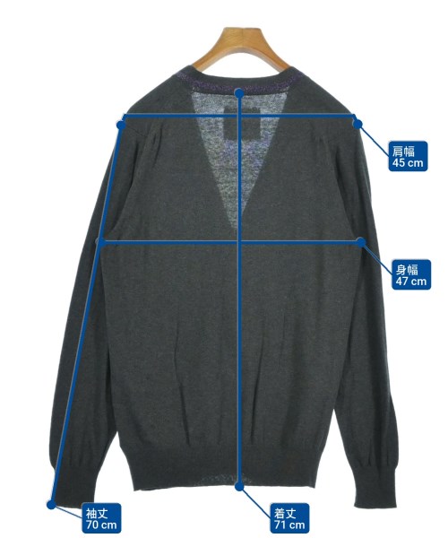 sacai（サカイ）カーディガン グレー サイズ:3(L位) メンズ/2200693519218