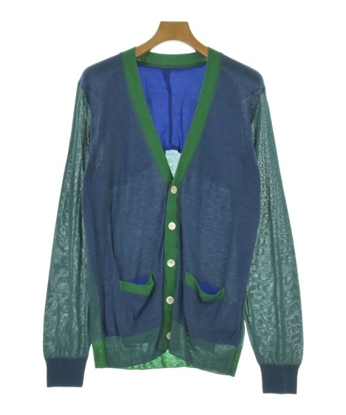 sacai(サカイ)カーディガン 青 サイズ:3(L位)/2200693758044