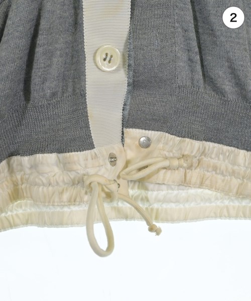 sacai（サカイ）カーディガン グレー サイズ:2(M位) メンズ/2200693758648