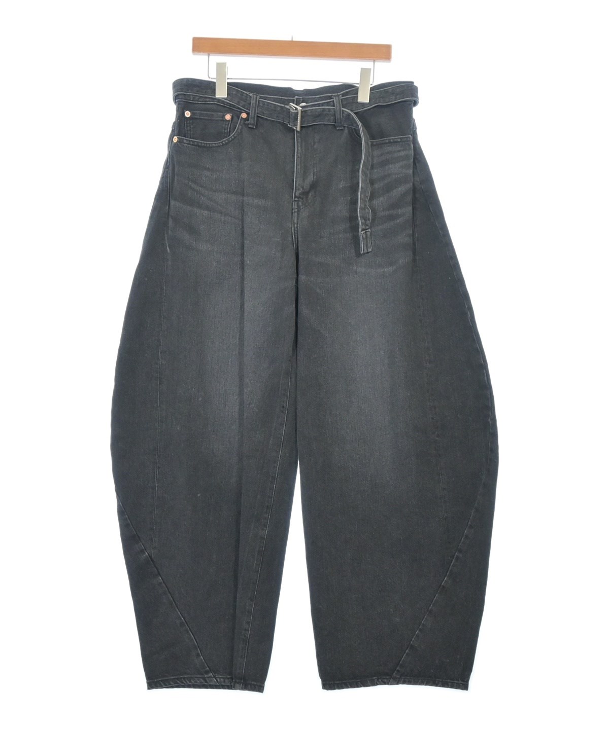 sacai（サカイ）デニムパンツ 黒 サイズ:3(L位) メンズ/2200695822026