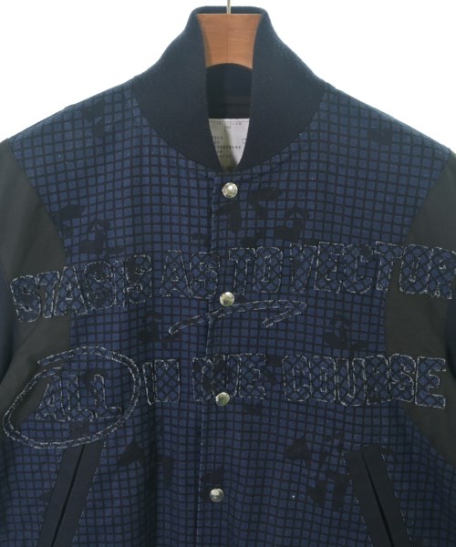 sacai（サカイ）スタジャン 紺 サイズ:1(S位) メンズ/2200690340013