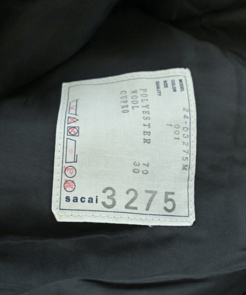 sacai（サカイ）その他 黒 サイズ:1(S位) メンズ/2200696037016