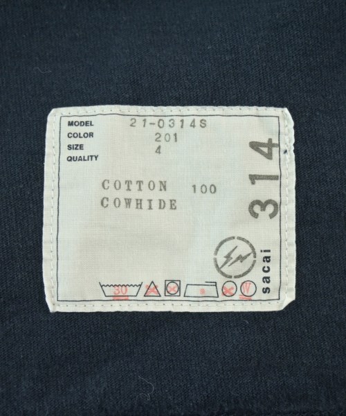 sacai（サカイ）Tシャツ・カットソー 紺 サイズ:4(M位) メンズ/2200696383021