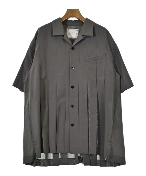 sacai(サカイ)カジュアルシャツ グレー サイズ:4(XL位)/2200693341024