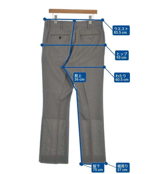 sacai（サカイ）スラックス カーキ サイズ:4(XL位) メンズ/2200693341062