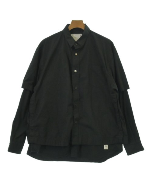 sacai(サカイ)カジュアルシャツ 黒 サイズ:2(M位)/2200694009145