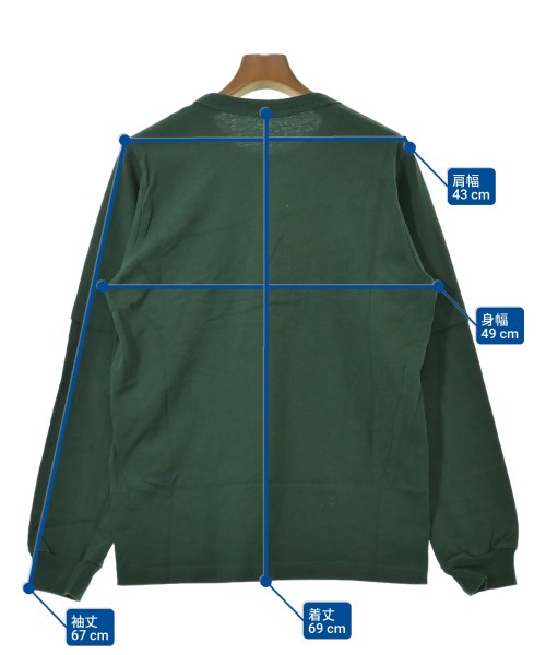 sacai（サカイ）Tシャツ・カットソー 緑 サイズ:2(M位) メンズ/2200694276110