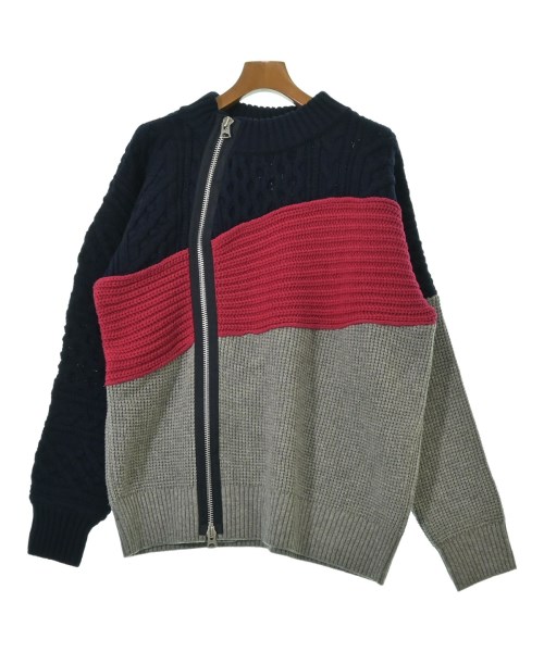 sacai(サカイ)ニット・セーター 紺 サイズ:2(M位)/2200697701527