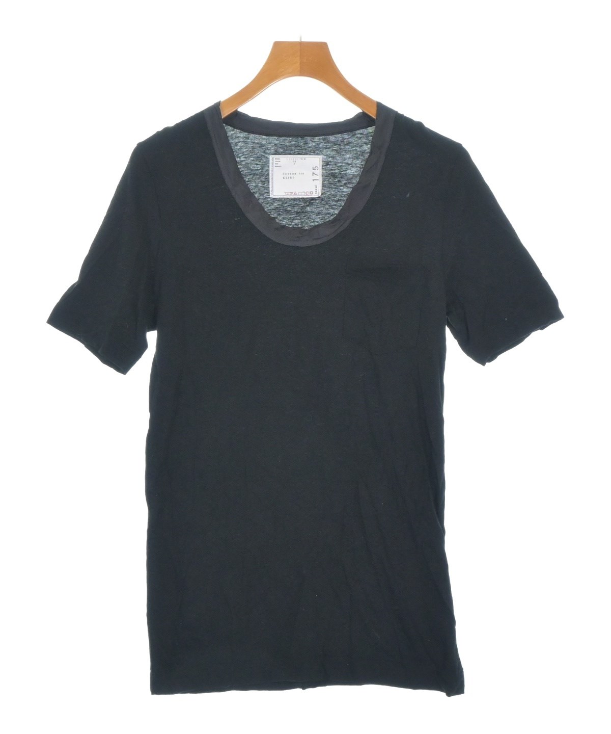 sacai（サカイ）Tシャツ・カットソー 黒 サイズ:2(M位) メンズ