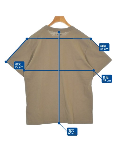 sacai（サカイ）Tシャツ・カットソー カーキ サイズ:2(M位) メンズ/2200698798106