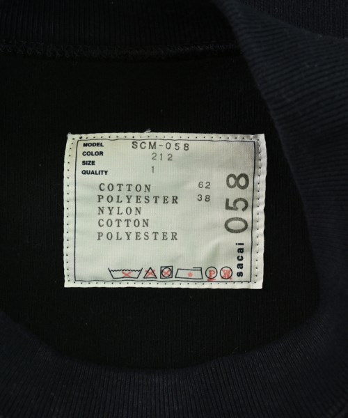 sacai（サカイ）スウェット 紺 サイズ:1(S位) メンズ/2200698167049