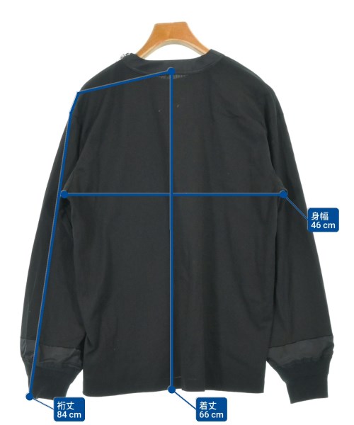 sacai（サカイ）Tシャツ・カットソー 黒 サイズ:1(S位) メンズ/2200698167070