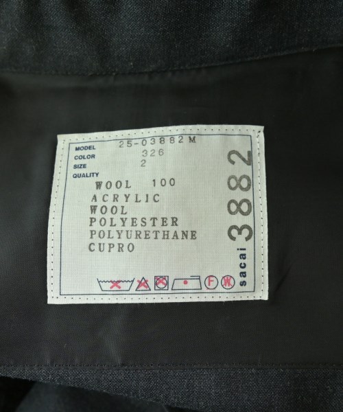 sacai（サカイ）カジュアルシャツ グレー サイズ:2(M位) メンズ/2200698167216
