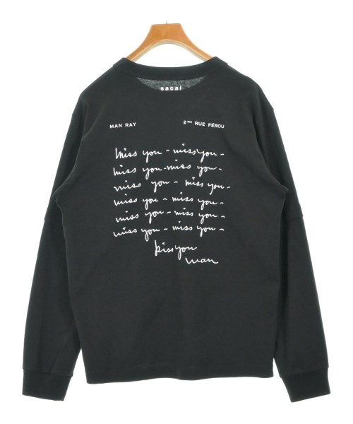 sacai（サカイ）Tシャツ・カットソー 黒 サイズ:3(L位) メンズ/2200698167247