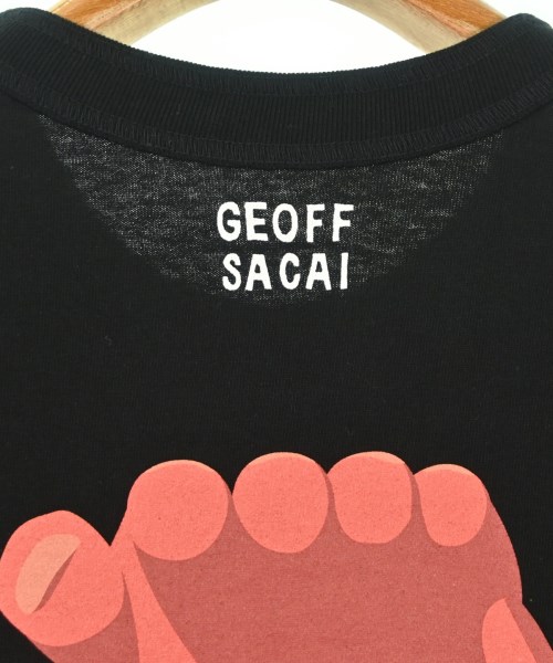 sacai（サカイ）Tシャツ・カットソー 黒 サイズ:4(XL位) メンズ/2200699103060