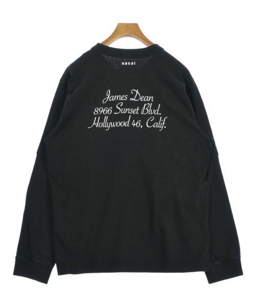 sacai（サカイ）Tシャツ・カットソー 黒 サイズ:5(XXL位) メンズ/2200701111021