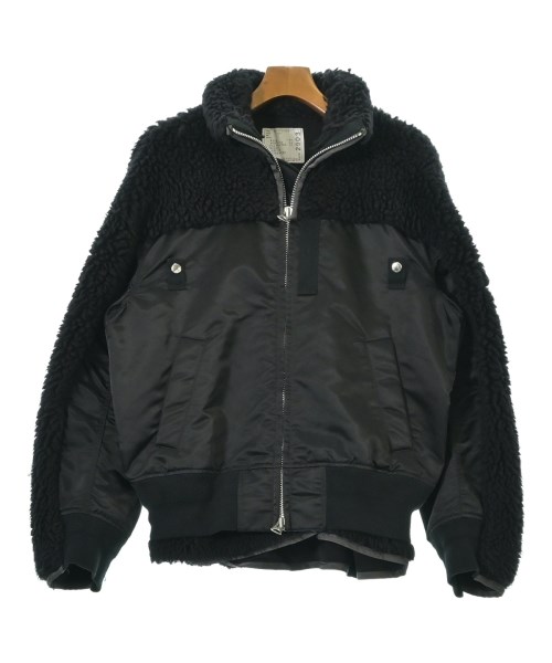 sacai(サカイ)ミリタリーブルゾン 黒 サイズ:1(S位)/2200701207014