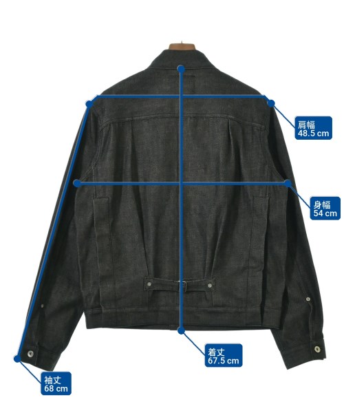 sacai（サカイ）デニムジャケット 黒 サイズ:2(M位) メンズ/2200701332037