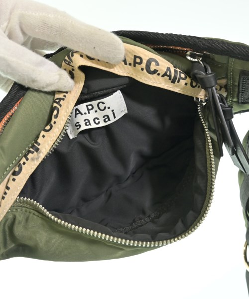 sacai（サカイ）ショルダーバッグ カーキ サイズ:- メンズ/2200690937237