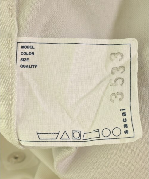 sacai（サカイ）その他 白 サイズ:-(M位) メンズ/2200699870030
