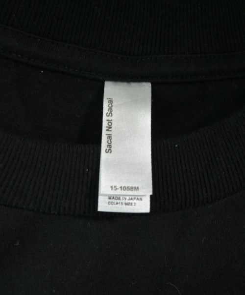sacai（サカイ）Tシャツ・カットソー 黒 サイズ:2(M位) メンズ/2200701822026