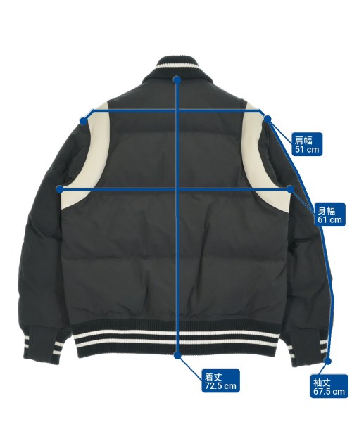 sacai（サカイ）ダウンジャケット/ダウンベスト 黒 サイズ:1(S位) メンズ/2200655140016