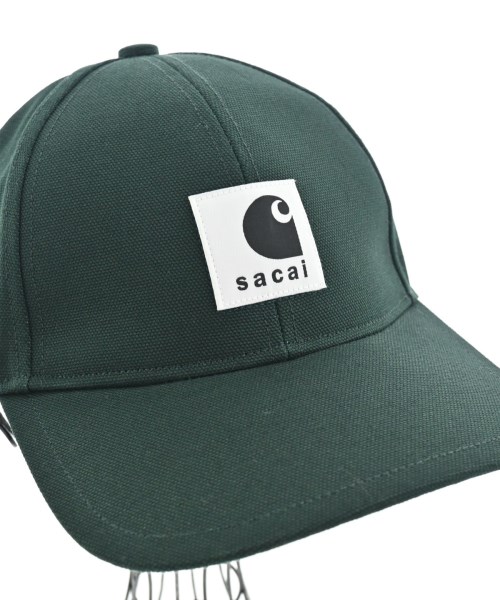 sacai（サカイ）キャップ 緑 サイズ:- メンズ/2200655552024