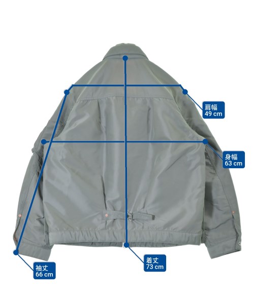 sacai（サカイ）ミリタリーブルゾン カーキ サイズ:4(XL位) メンズ/2200655863014