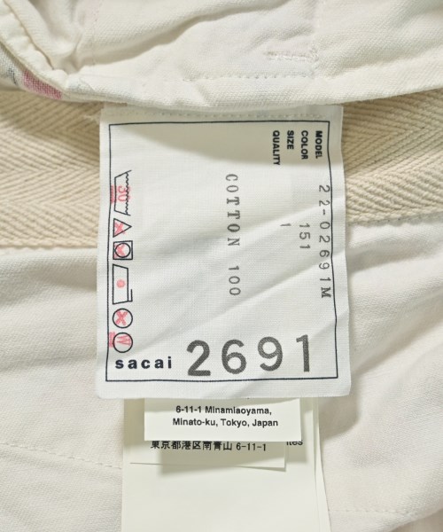 sacai（サカイ）その他 白 サイズ:1(S位) メンズ/2200655998129