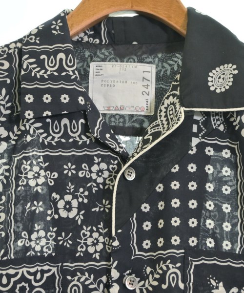 sacai（サカイ）カジュアルシャツ 紺 サイズ:1(S位) メンズ/2200656017010