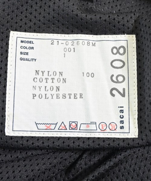 sacai（サカイ）その他 黒 サイズ:1(S位) メンズ/2200641565069