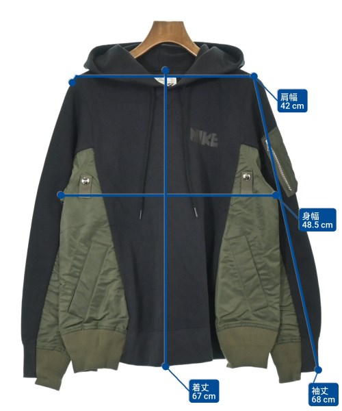 sacai（サカイ）パーカー 紺 サイズ:S メンズ/2200656246021