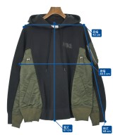 sacai（サカイ）パーカー 紺 サイズ:S メンズ/2200656246021
