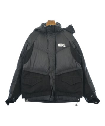 sacai ダウンベスト サカイ 定番 黒 ジップ ナイロン ジャケット sacai（サカイ）ダウンジャケット/ダウンベスト 黒 サイズ:S メンズ