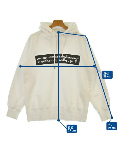 sacai（サカイ）パーカー 白 サイズ:1(S位) メンズ/2200656571031