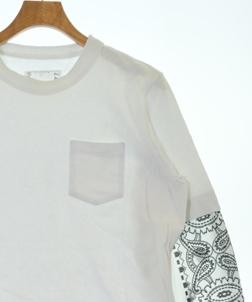sacai（サカイ）Tシャツ・カットソー 白 サイズ:1(S位) メンズ/2200645191073