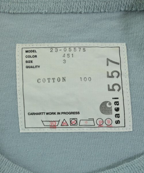 sacai（サカイ）Tシャツ・カットソー 青 サイズ:3(L位) メンズ/2200656706020