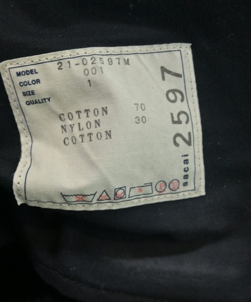 sacai（サカイ）その他 黒 サイズ:1(S位) メンズ/2200657121020