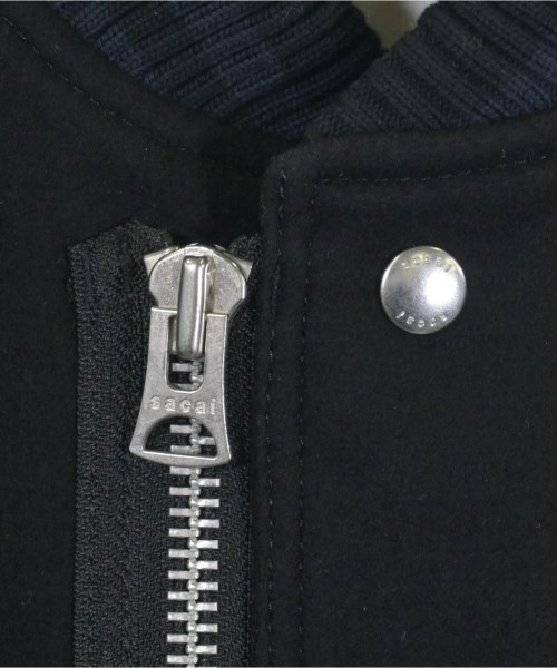 sacai（サカイ）スタジャン 黒 サイズ:1(S位) メンズ/2200651332019