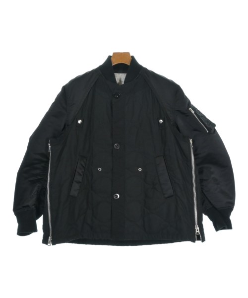 sacai(サカイ)ミリタリーブルゾン 黒 サイズ:1(S位)/2200651332033