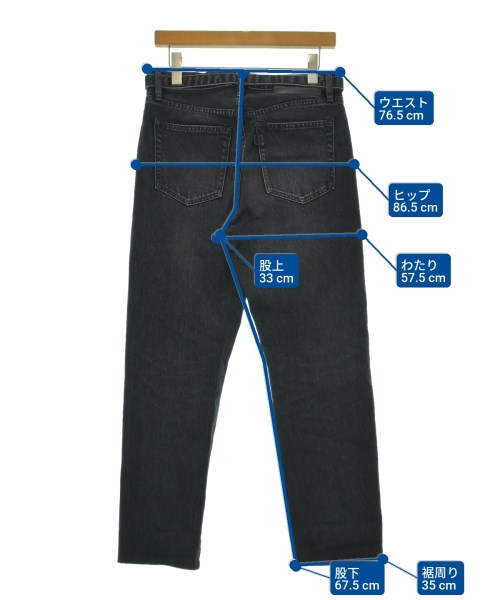 sacai（サカイ）デニムパンツ 黒 サイズ:1(S位) メンズ/2200651332040