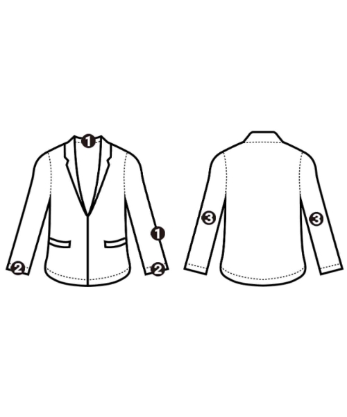 sacai（サカイ）カジュアルジャケット 紺 サイズ:3(L位) メンズ/2200657374037