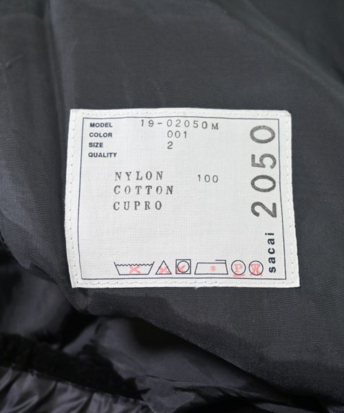 sacai（サカイ）その他 黒 サイズ:2(M位) メンズ/2200658460081